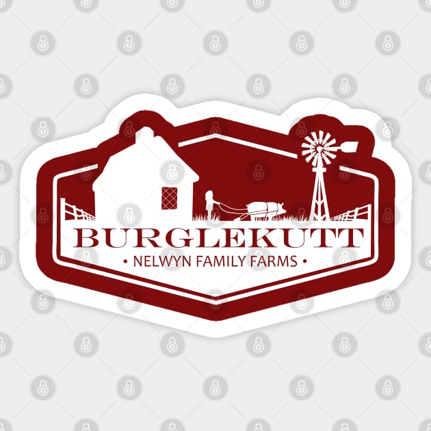 Burglekutt Family Farms Sticker by Kaybi76